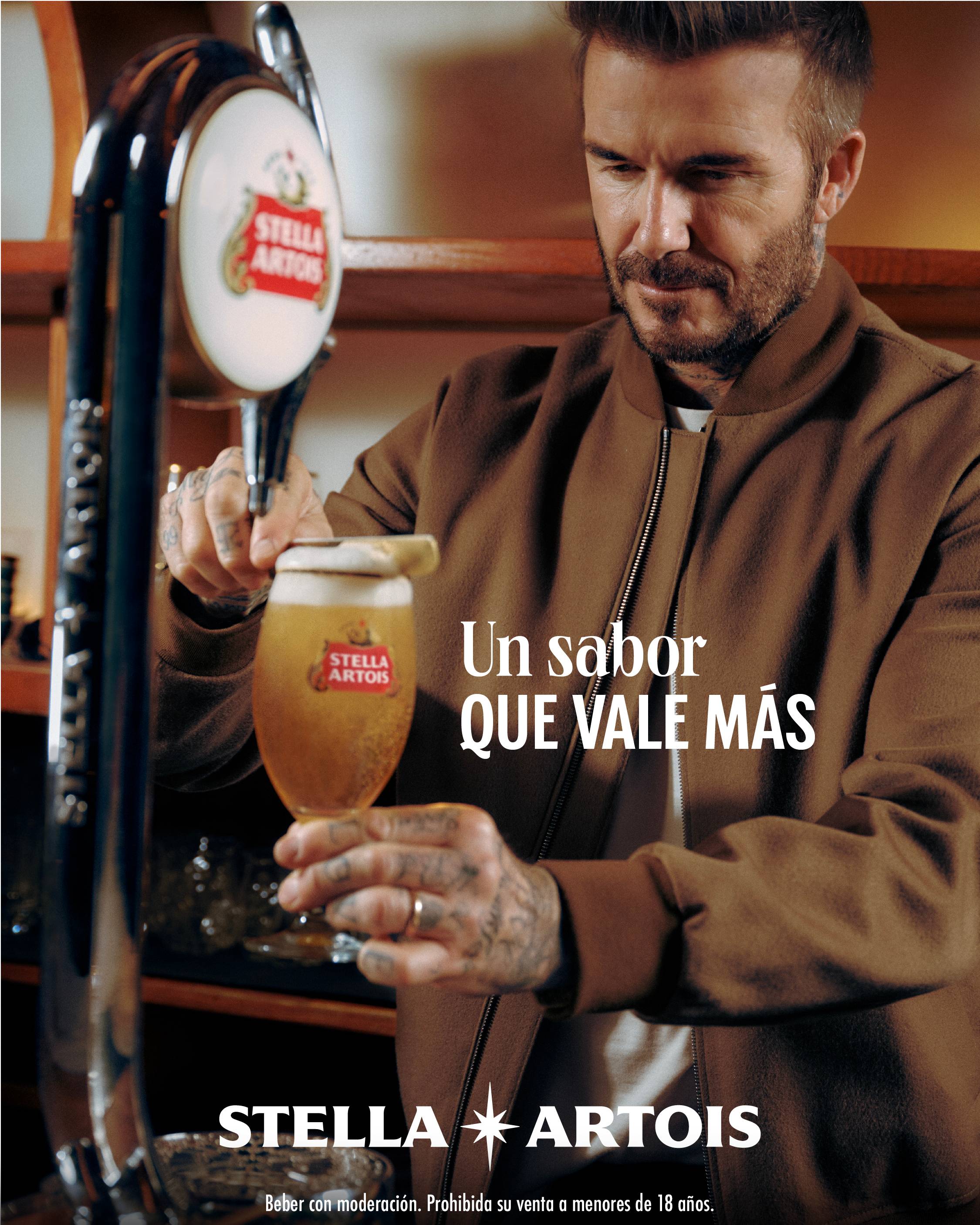 David Beckham campaña de cerveza Stella Artois - Cedida