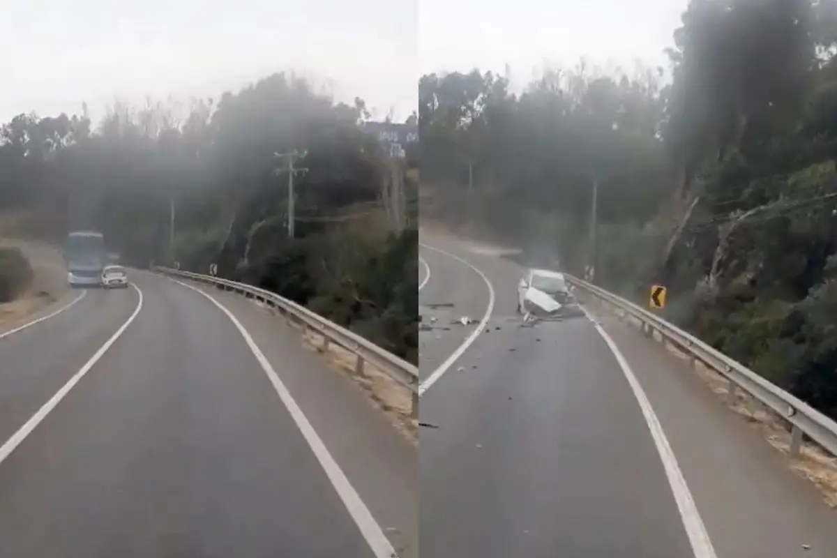 El accidente cobró la vida de una mujer, Captura