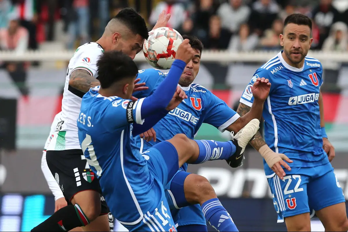 Universidad de Chile empata ante Palestino , Redes sociales