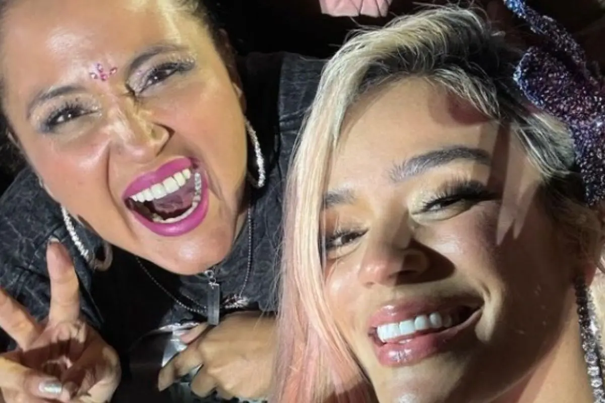 Pamela Leiva y Karol G juntas en el Nacional, Instagram