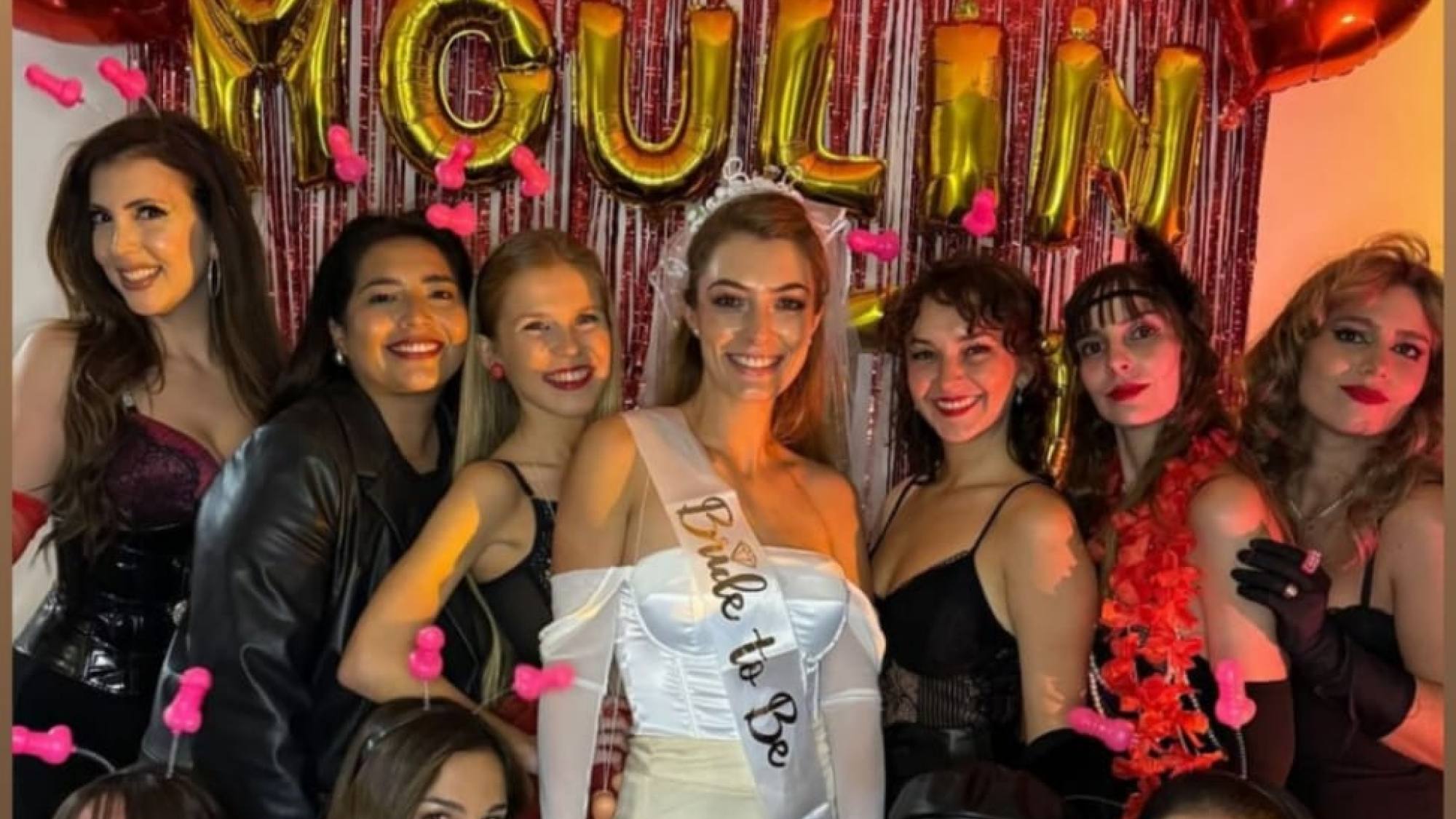 Al estilo Moulin Rouge: Tutu Vidaurre celebró desenfrenada despedida de  soltera