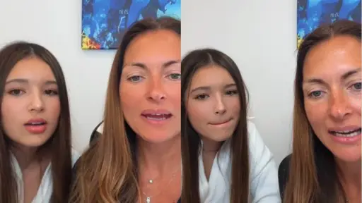 Paula Pavic e Isidora Ríos (hija mayor de Chino Ríos), Redes Sociales