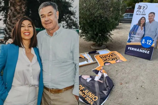 Janett Fernández recibió el apoyo del senador Manuel José Ossandón ,Instagram