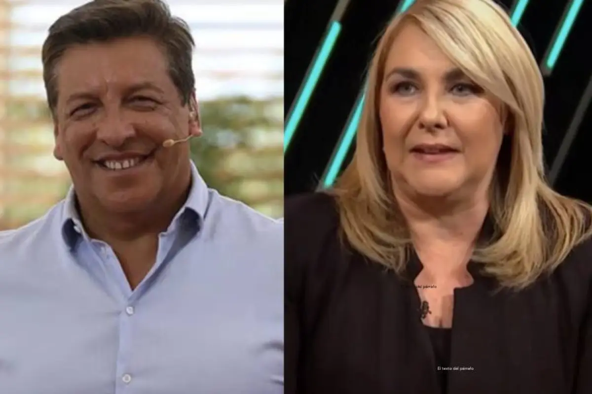 Julio César Rodríguez y Pamela Jiles