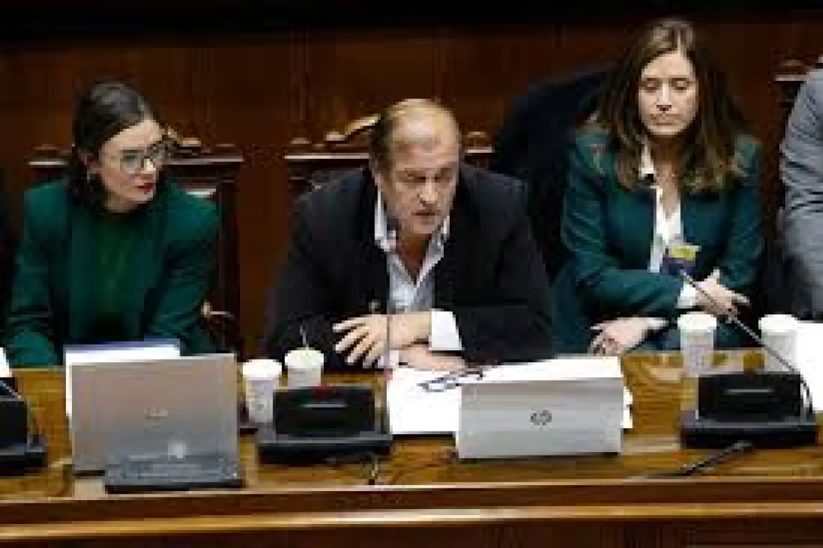 Francisco Vidal en el Senado, redes sociales