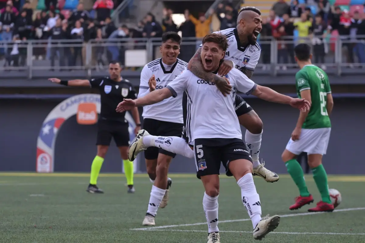 Colo Colo celebra en La Florida, Francisco Ulloa