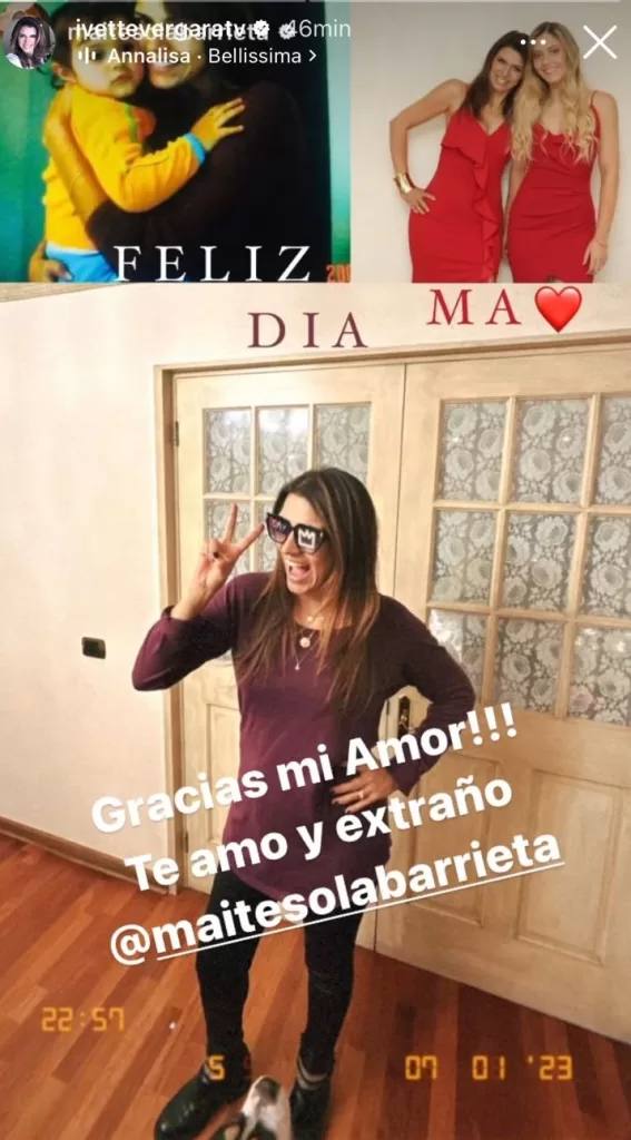 Saludo a Ivette Vergara  - Redes sociales