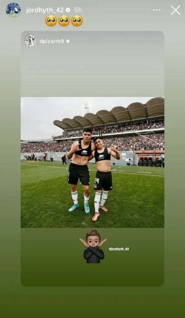 Damián Pizarro junto a Jordhy Thompson - Instagram | Damián Pizarro