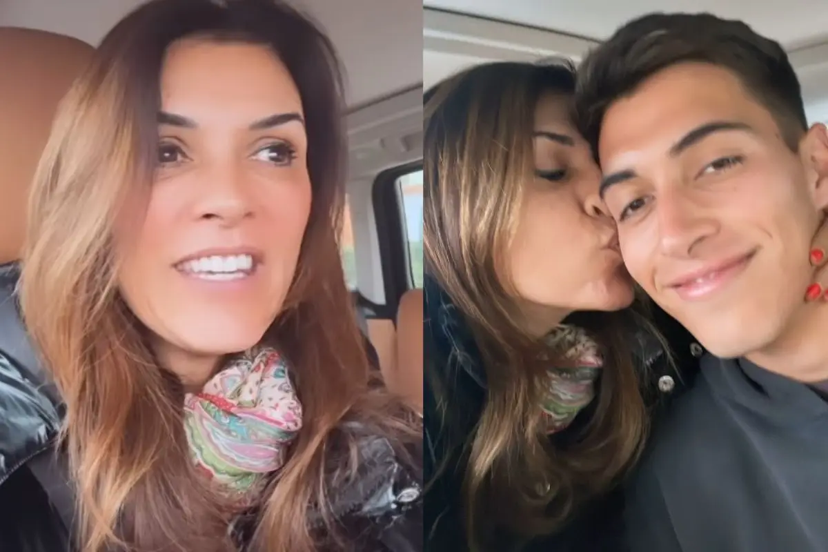 Ivette Vergara le dio la bienvenida a su hijo Iñaki, Captura