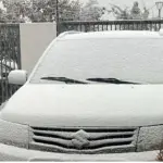 nieve en Santiago