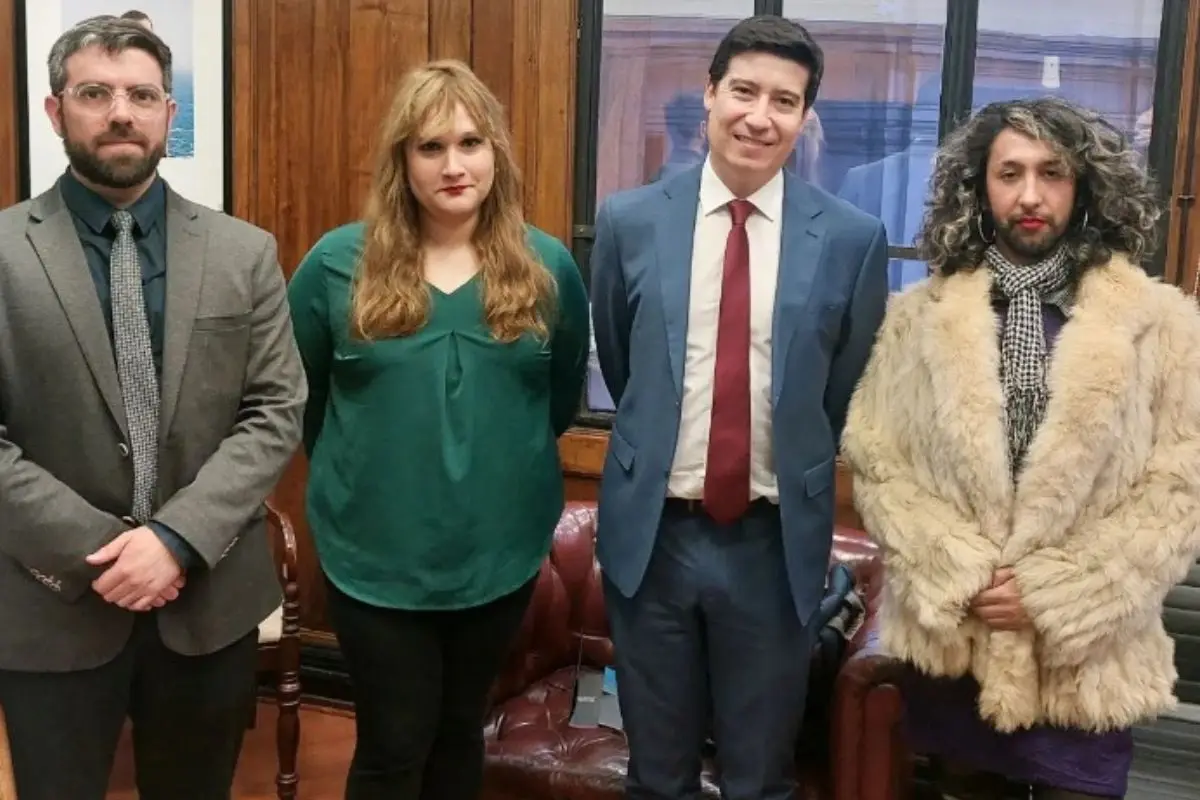 Shane Cienfuegos se reunió con el subsecretario de DD.HH., Instagram