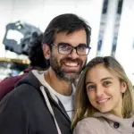Francisco Aravena y Mariana Dederian, redes sociales