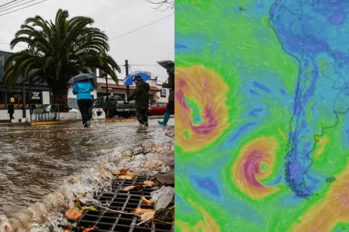 Colosal ciclón extratropical a Chile , Redes sociales