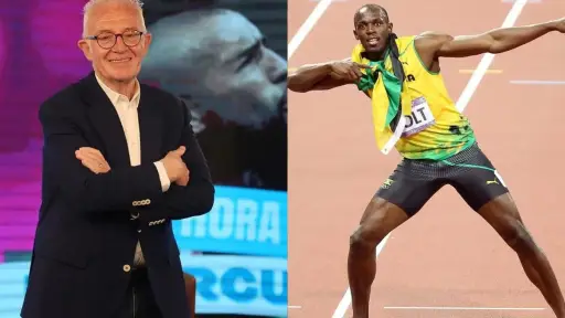Pedro Carcuro y las finales de Usain Bolt, Captura