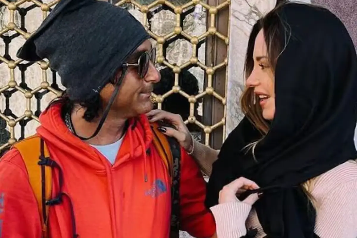 Claudio Iturra y Kel Calderón, redes social 