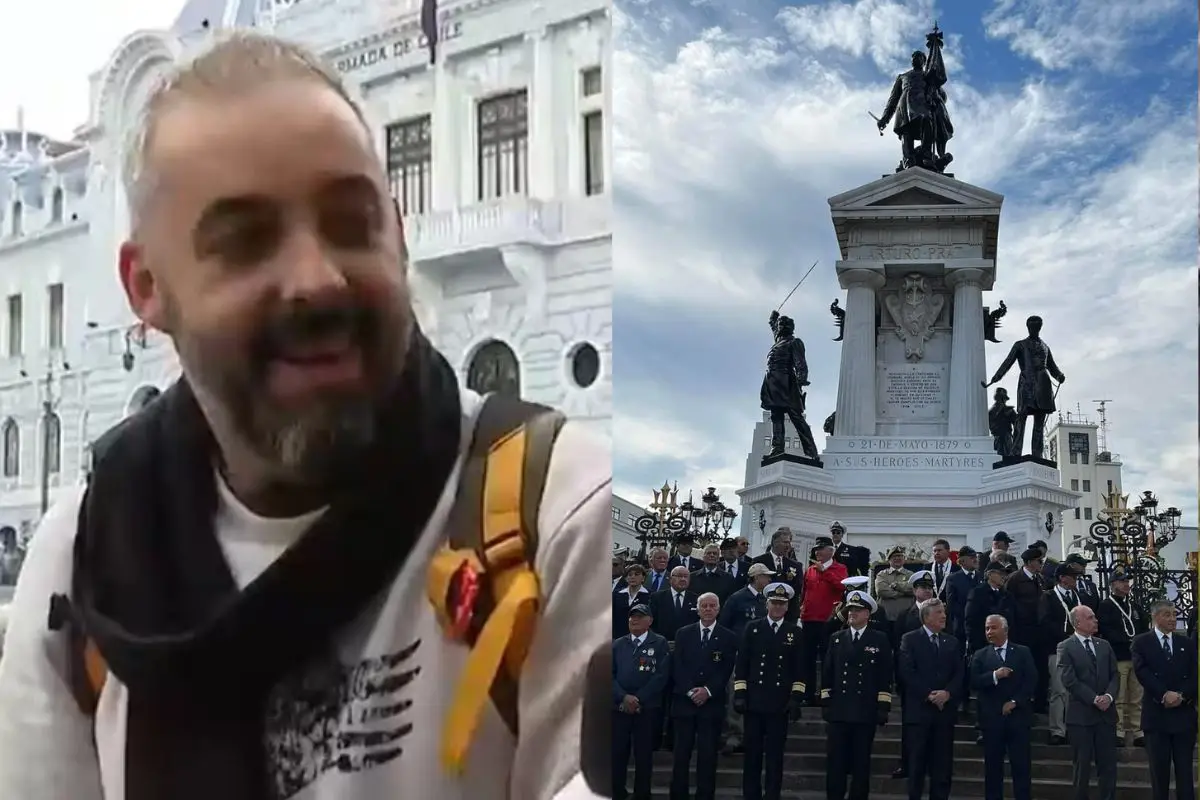 Turista llamó la atención por su parecido con Kaminski, Captura