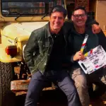 Pancho Saavedra y Jorge Zabaleta en una de sus expediciones ,Instagram