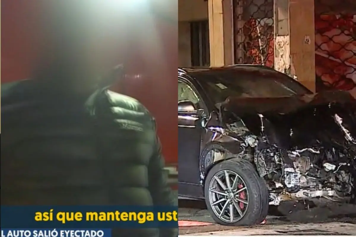 Un violento accidente despertó a los vecinos de Providencia, Captura