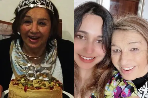 María Elcira Contreras y su nieta ,Redes sociales