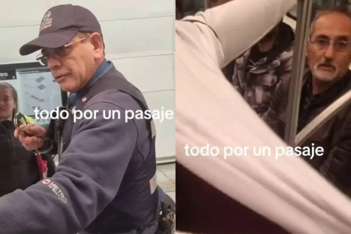 Venezolano evasor del Metro , Captura de redes sociales
