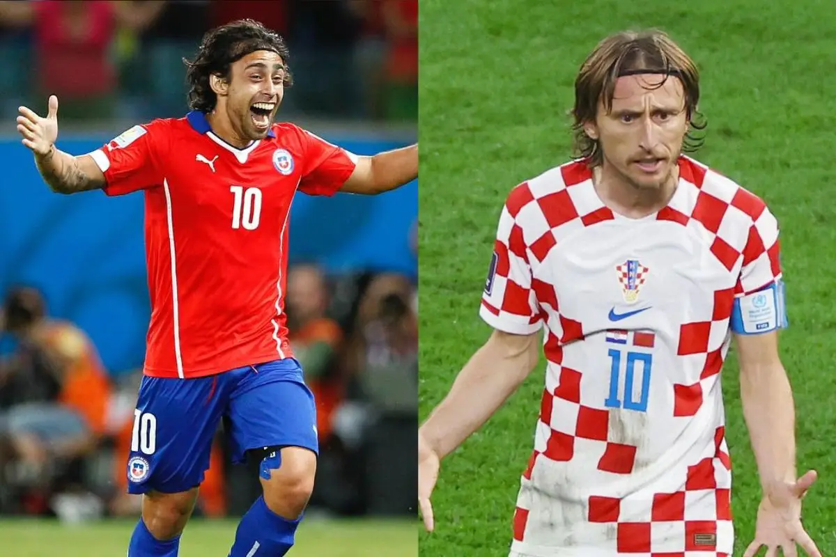 Luka Modric admira a la selección chilena, Instagram