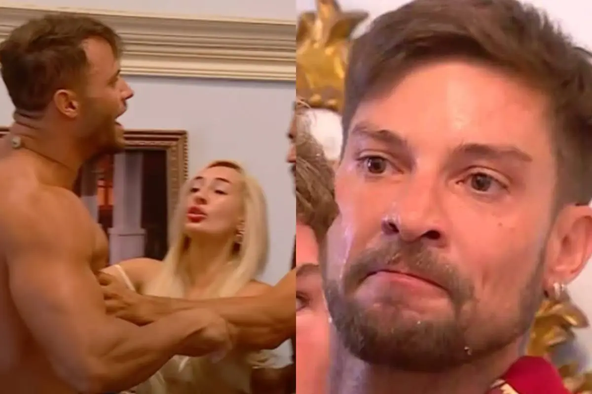 Pelea entre Fabio Agostini y Luis Mateucci , Captura de redes sociales