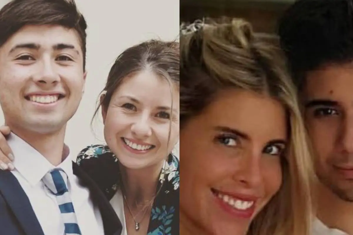 Diego Jiménez y su mamá / Coté López y su hermano, Redes Sociales