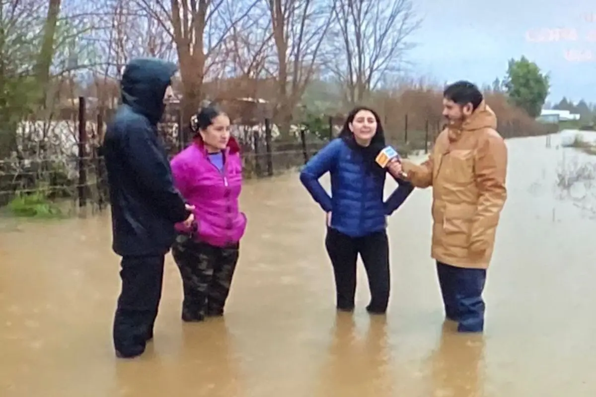 Los vecinos en Carampangue están desesperados, Captura