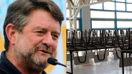 Claudio Orrego sugirió la suspensión de clases, Captura