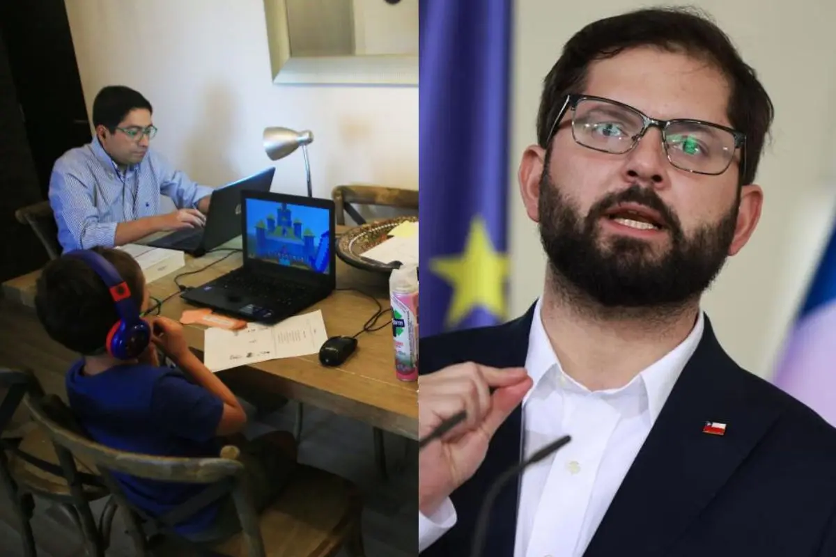 Boric monitorea desde Suecia los efectos de las lluvias, Agencia Uno