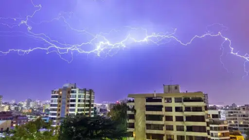 Para esta tarde se esperan tormentas eléctricas, Agencia Uno