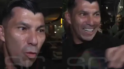 Gary Medel y su chascarro, Captura de pantalla