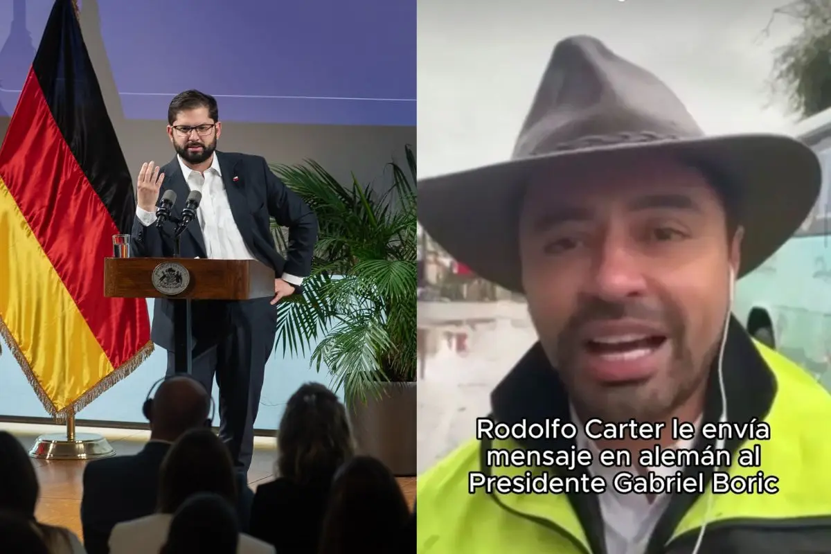 Rodolfo Carter ironizó con el Presidente, Captura