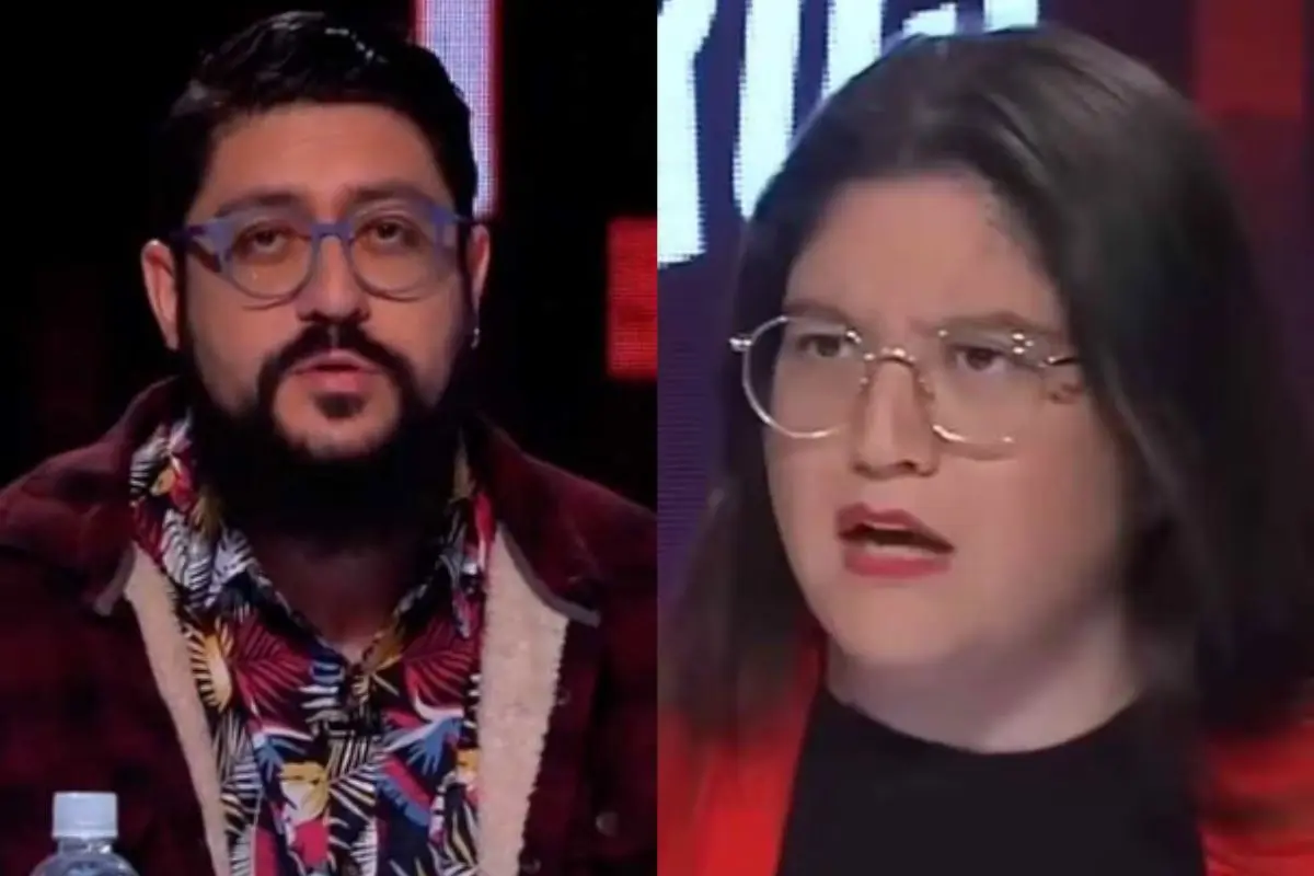 Orrego y Cárcamo se enfrentaron en TV, Captura