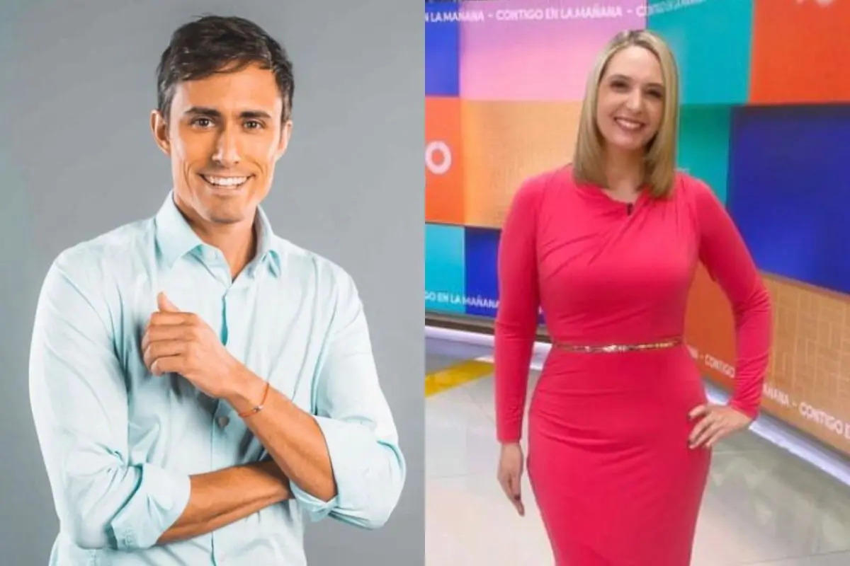 Roberto Cox y Allison Göhler en el matinal de CHV, Instagram