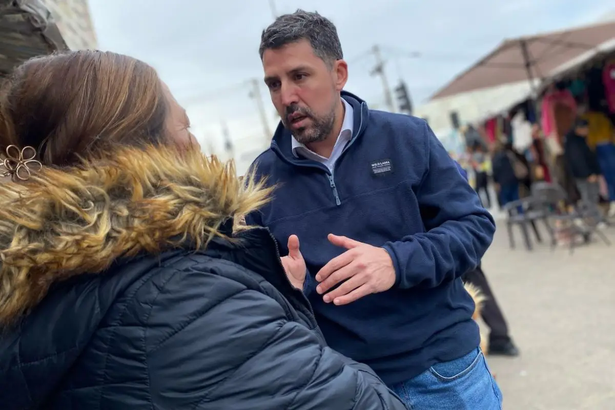Daniel Reyes durante las cuatro semanas de campaña, Cedida