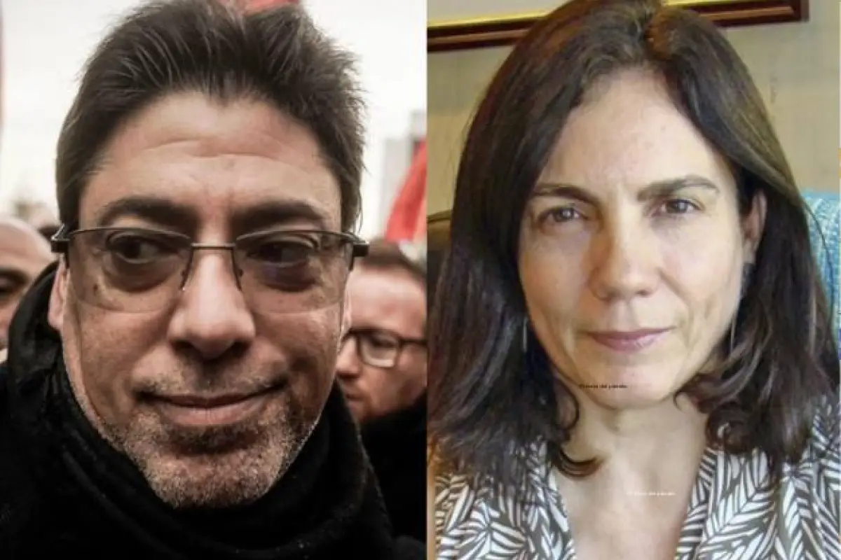 Daniel Jadue y Giovanna Herrera