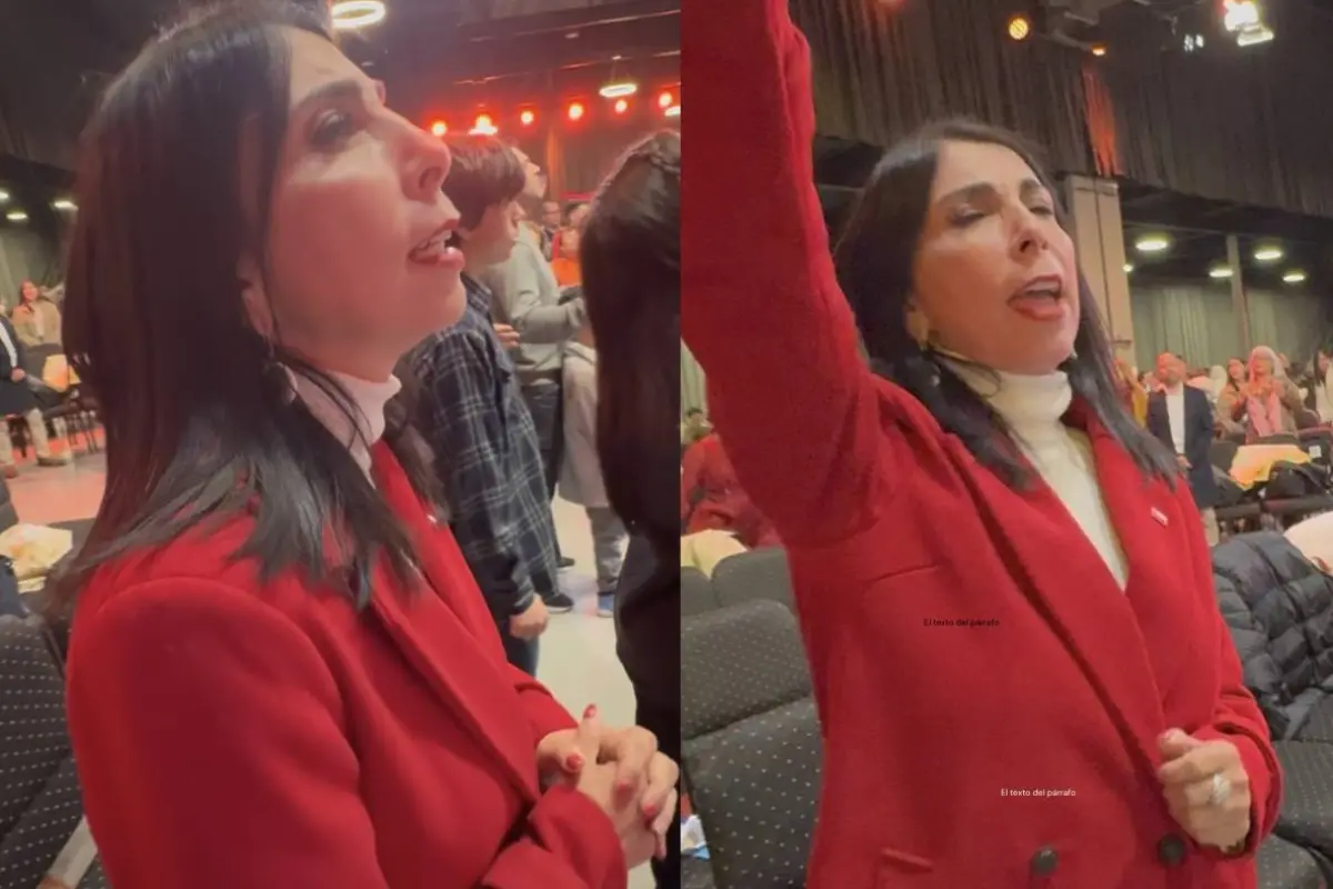 Video de Karla Rubilar en templo cristiano es furor en la red