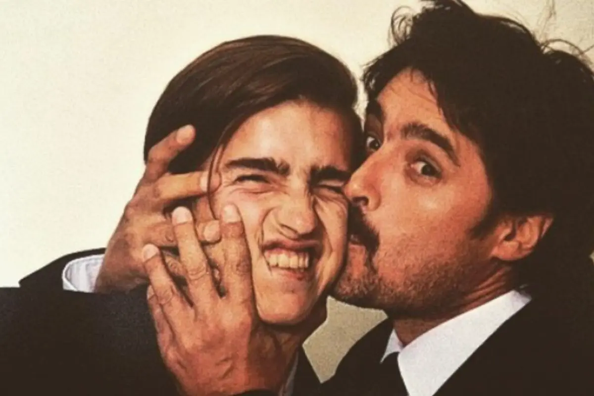 Jorge Zabaleta y su hijo Raimundo, Instagram