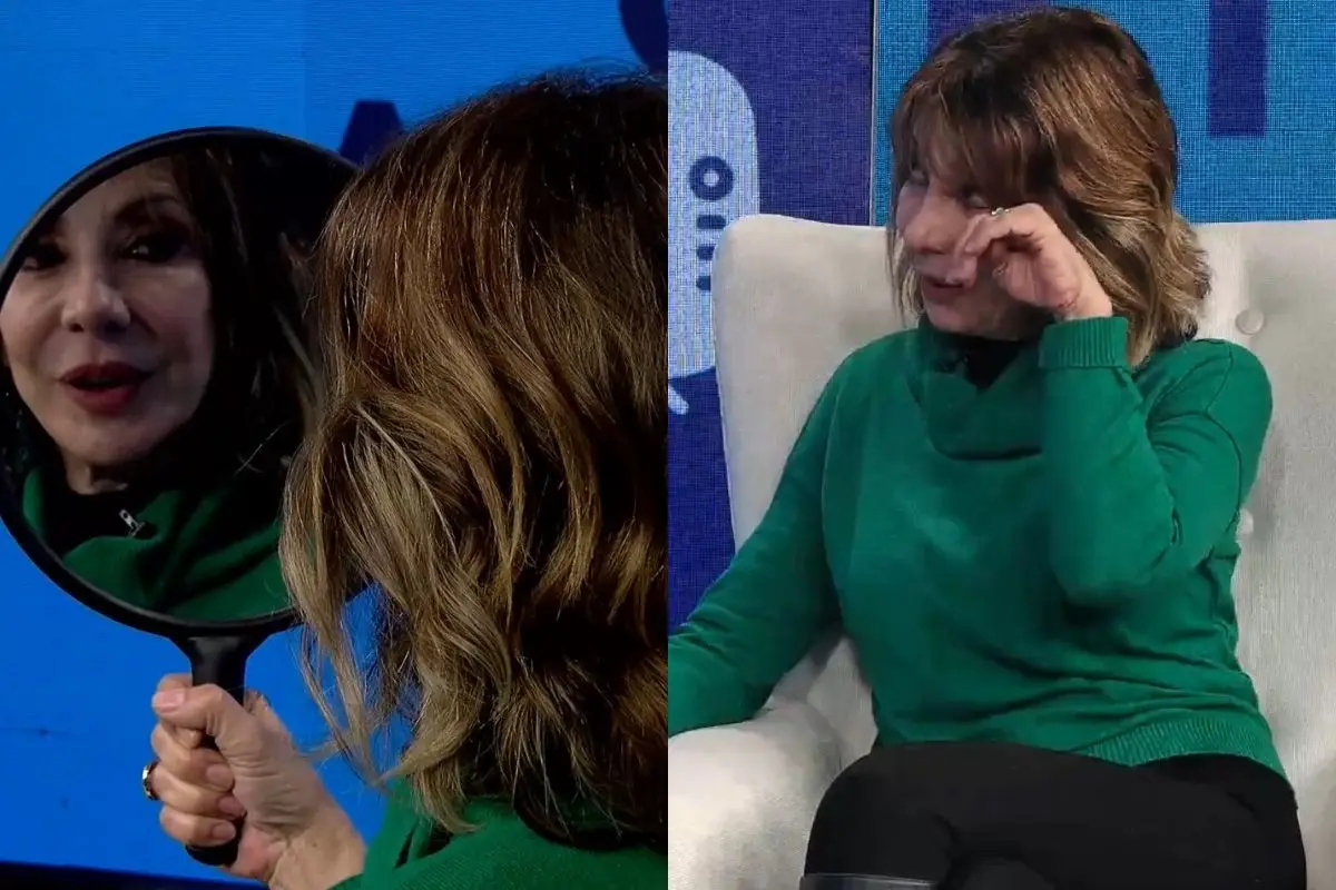 Cristina Tocco estuvo este domingo en Club Bienestar TV, Captura