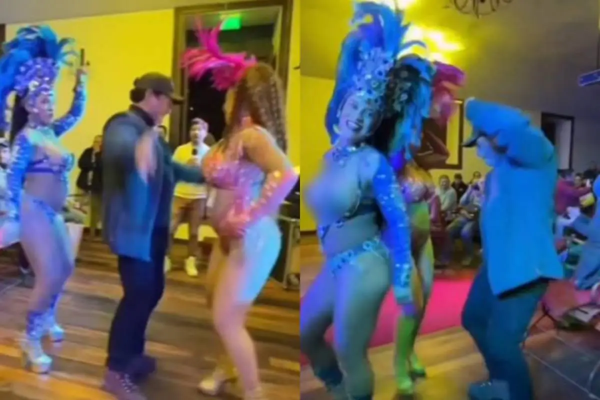 Show con vedettes, Municipalidad de Olivar , Captura de redes sociales