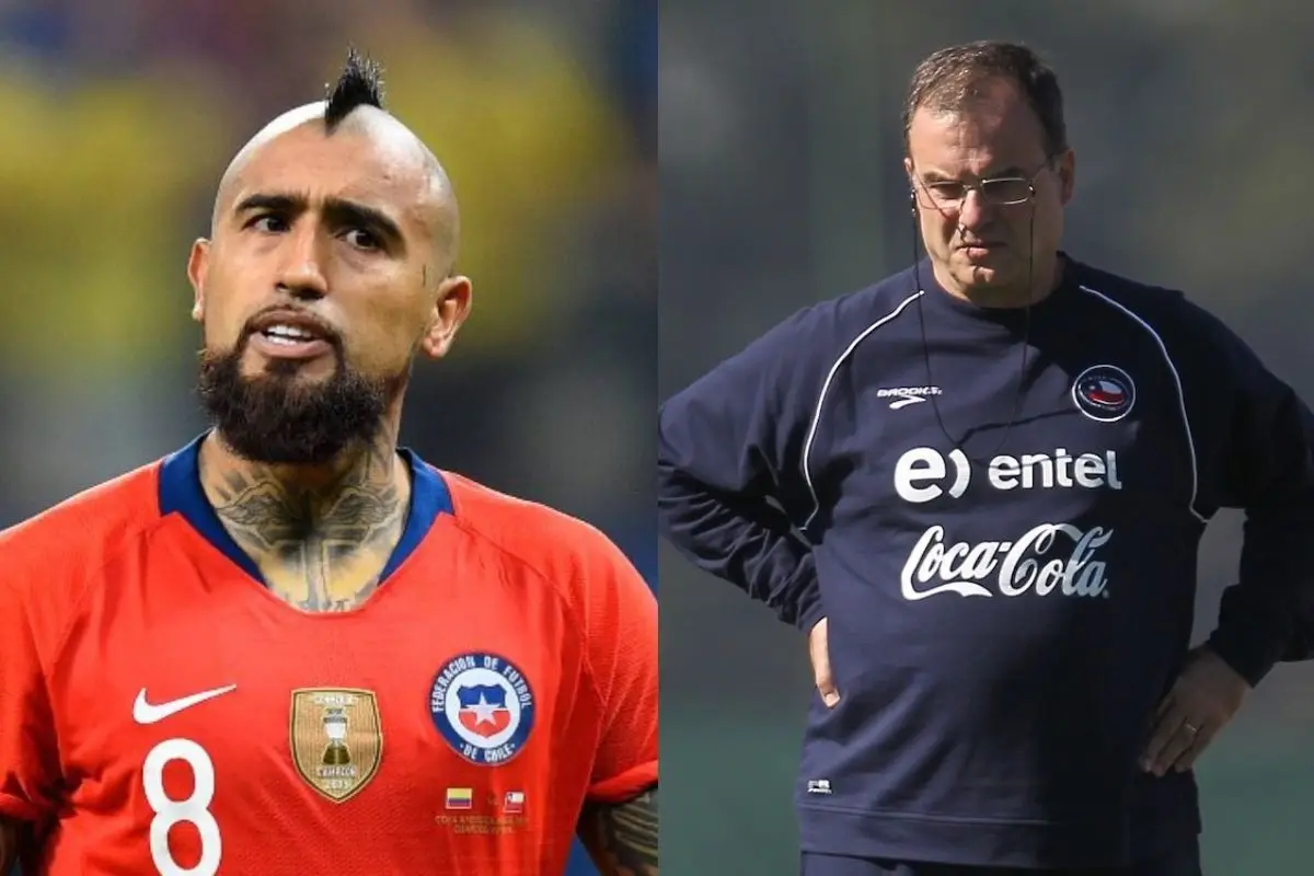 Arturo Vidal y Marcelo Bielsa, Archivo