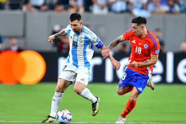 Chile y Argentina se midieron en EEUU ,Instagram