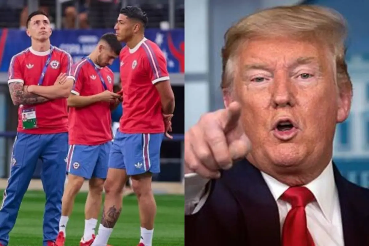 La Roja y Donald Trump , Redes sociales