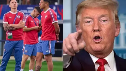 La Roja y Donald Trump , Redes sociales