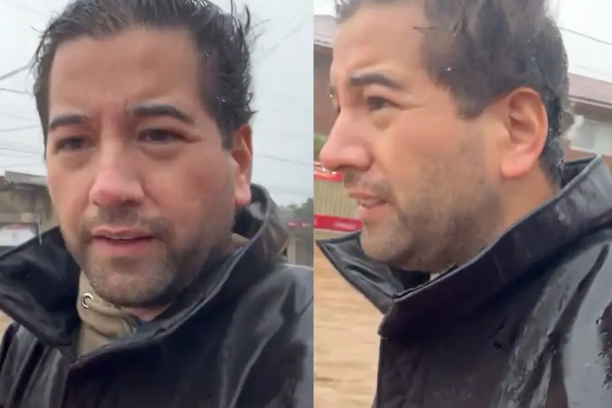 Javier Olivares recorrió las calles en Limache, Captura