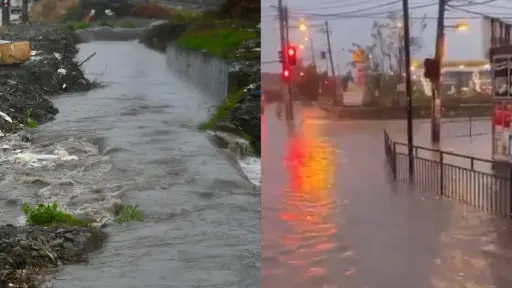 Maipú se inundó en varios puntos, Captura