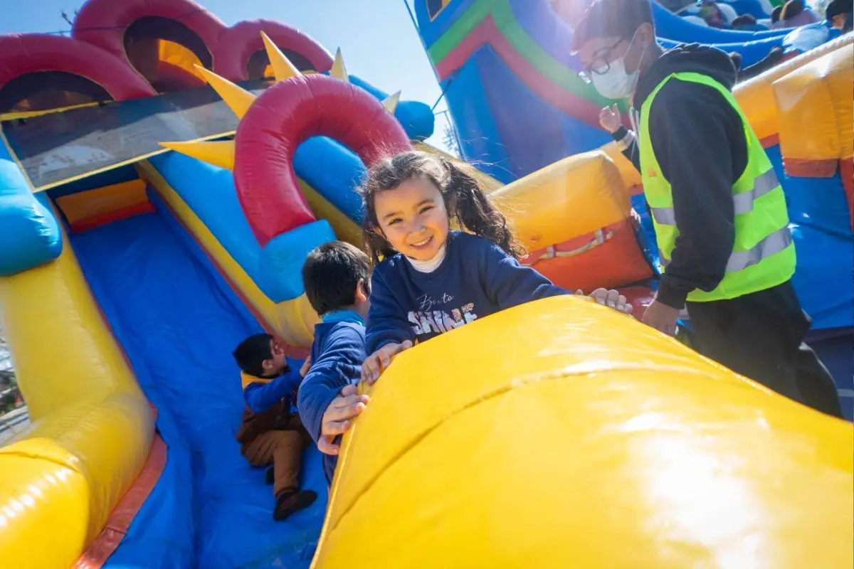 Los niños de La Florida disfrutan de sus vacaciones invernales, Cedida
