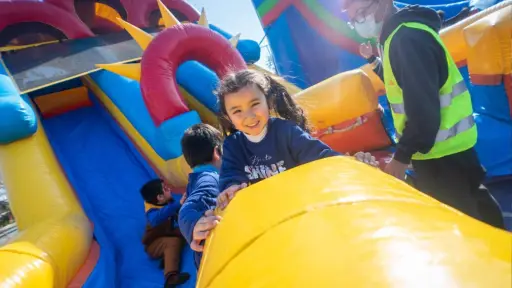 Los niños de La Florida disfrutan de sus vacaciones invernales, Cedida