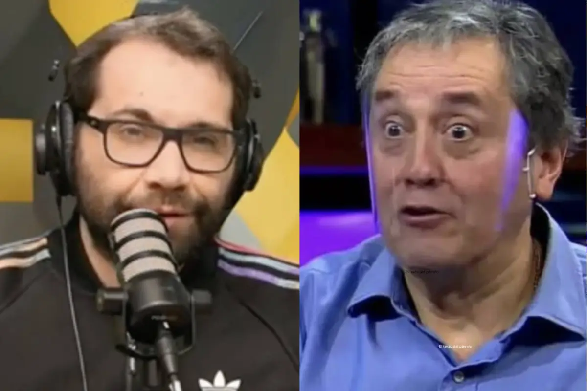 Nicolás Copano y Claudio Reyes